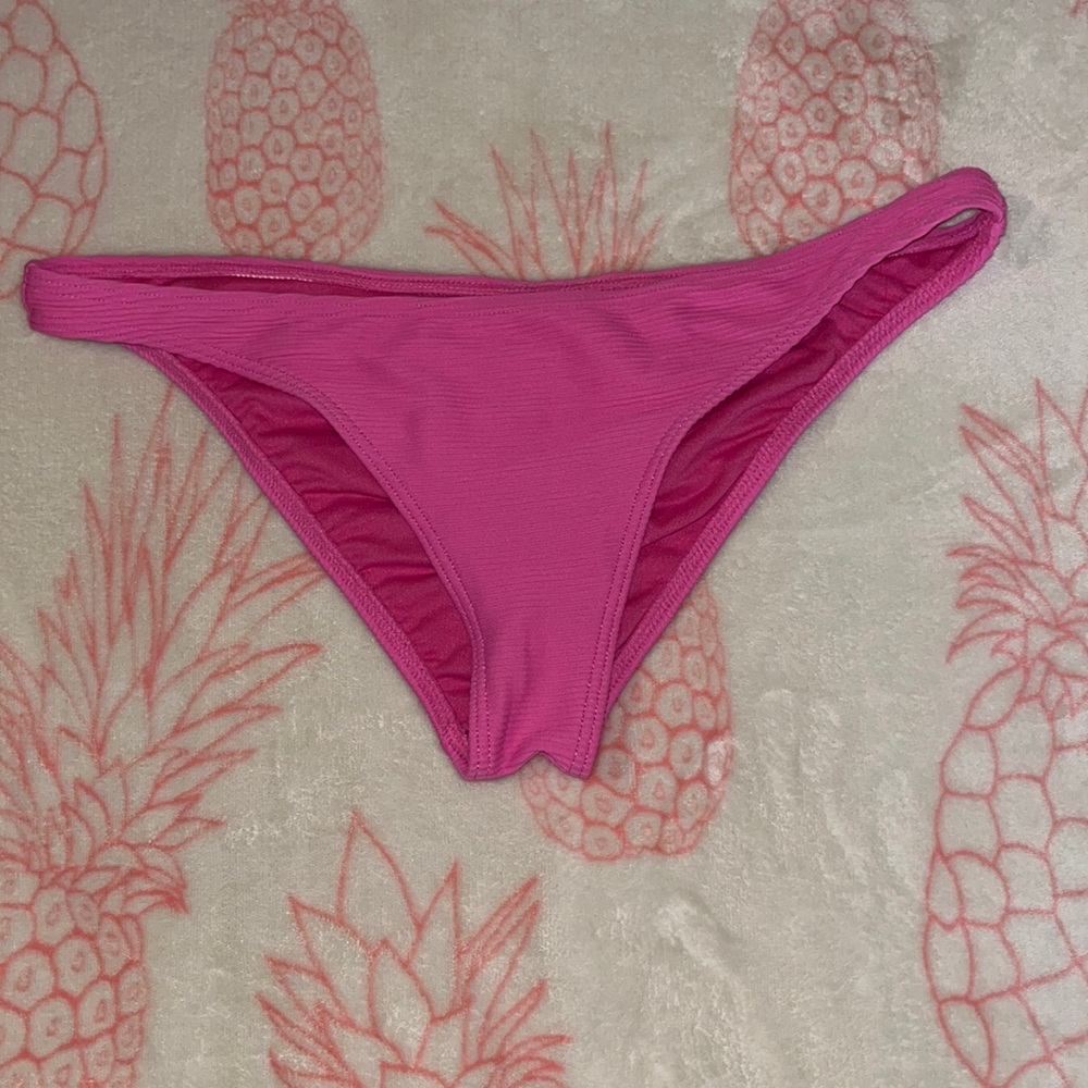 Billabong, hot pink bikini bottom, size medium